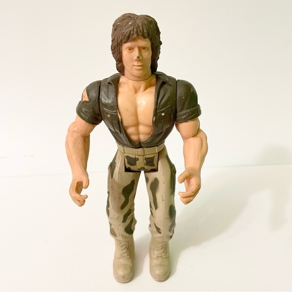 Vintage 1985 M Force SLAM Action Figure Military Muscle Marchon Figure - Picture 6 of 16